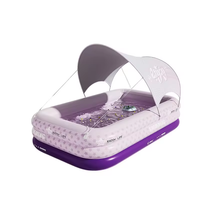 Piscine gonflable en PVC épaissi Da Niu, piscine familiale durable avec auvent pour la maison et le jardin.