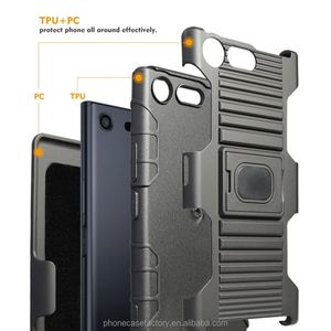เคสฝาหลัง PC TPU แบบไฮบริดสำหรับ Sony Xperia XZ เคสที่จับแม่เหล็ก G8142ระดับพรีเมียม - Product Image 5