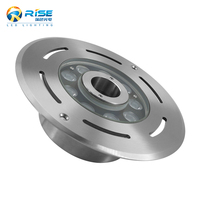 304 acier inoxydable RGB DMX pompe Submersible IP68 étanche LED Jet d'eau fontaine buse lumières pour une utilisation en plein air jardin