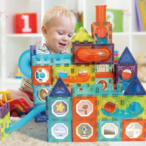 Prodotti 2025: Set di Costruzioni Magnetiche 3D da 110 Pezzi, 6,5 cm, Giocattoli Educativi Creativi in Plastica, Piastrelle Magnetiche per Bambini - Product Image 4