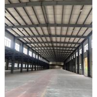 Entrepôt et hangar multifonctionnels modernes en acier léger - Bâtiment économique pour le stockage domestique et l'atelier de petites entreprises