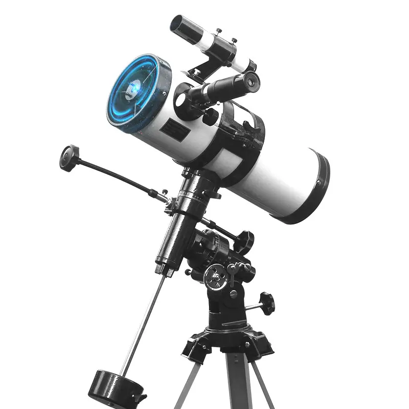 2022 Outdoor Astronomical Telescope F1000114EQ Monocular Telescope Beginner Reflector Telescope For Sky Watch Star View