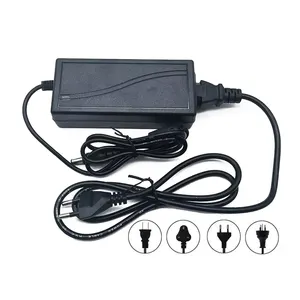 Konverter adaptor daya, 5V25W Desktop Switch Power Adapter 100-240V ke DC 5V 5A 25W Converter Lighting Transformer 5.5*2.5mm DC Port dengan Plug Wire