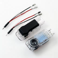 Nouveau projecteur LED 12V haute luminosité pour logo de voiture, éclairage de bienvenue de porte, installation facile pour Audi 2025