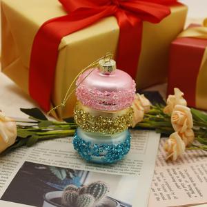 The Newly Designed Christmas 8.10.12cm 3D <b>Cake</b> Dessert Model Can Be <b>Decorated</b> with Christmas Glass Ornaments - Product Image 3