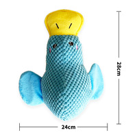 Juguete de Peluche para Perro, Tela de Peluche Texturizada, Núcleo con Sonido, Cuerpo Suave y Relleno, Juguete Personalizado para Perros