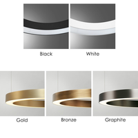 Lustre suspendu LED en spirale carré moderne en acier inoxydable avec commande sans fil, haute luminosité, pour îlot de cuisine de luxe