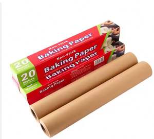 Papier de cuisson blanc à double face en silicone, nouveau design, vente en gros, logo personnalisé, papier de cuisson jetable pour gâteaux, biscuits - Product Image 6