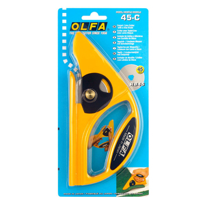 Lame circulaire <span class=keywords><strong>OLFA</strong></span> <span class=keywords><strong>45</strong></span>-C tranchante pour couper le cuir en toute sécurité, coupeur de matériaux en rouleau de <span class=keywords><strong>45</strong></span> mm - Product Image 6
