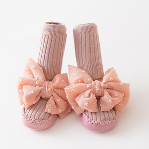 Calcetines antideslizantes para gatear en el suelo para niños pequeños, <span class=keywords><strong>zapatos</strong></span> con suela de goma suave, bonitos calcetines para <span class=keywords><strong>zapatos</strong></span> de bebé - Product Image 5