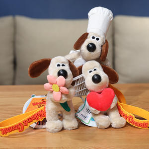 Jouet en peluche pour chien Mengai mignon avec nœud papillon - Animal en peluche doux pour enfants, animal en peluche doux pour chien, cadeau parfait pour les enfants - Product Image 4