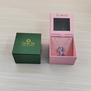 Custom Jewelry Box and Bag Packaging Customize Logo Design Jewelry Necklace <b>Ring</b> Earring Gift Set Luxury Jewelry Ribbon Boxes - Product Image 5