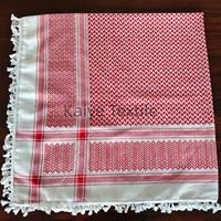 Écharpe Shemagh Keffiyeh du désert arabe pour hommes avec pompons décoratifs, style traditionnel, protection solaire, couvre-chef pour les activités quotidiennes