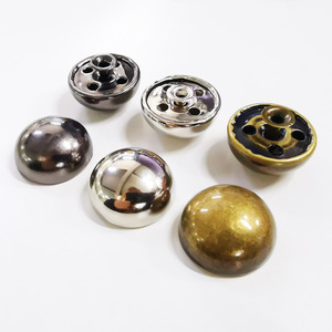 Rivets ronds Jin Ming en fer plaqué, durables, perles dispersées pour la décoration de vêtements, chaussures, canapés et sièges de voiture - Product Image 1