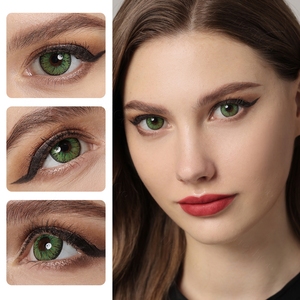 <span class=keywords><strong>คอนแทคเลนส์</strong></span>แฟชั่นราคาประหยัด ยี่ห้อ Nonno Eye Contacts รุ่น Lentes De Contacto แบบ 3 <span class=keywords><strong>สี</strong></span> โทนสีไตรรงค์  ชนิดนิ่ม - Product Image 3