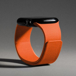 สายนาฬิกาซิลิโคนแม่เหล็กเนื้อลิ้นจี่สุดหรู สำหรับ Apple Watch Series 11 10 Ultra SE สายแบบสปอร์ตเนื้อนุ่ม ระบายอากาศได้ดี แข็งแรง - Product Image 4