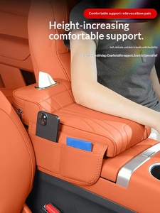 Haval H9 2024 2025 – Housse de protection en cuir PU pour accoudoir de voiture, sac de rangement, kit intérieur automobile, <span class=keywords><strong>console</strong></span> centrale - Product Image 2