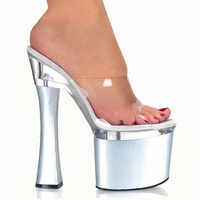 Chaussures à talons hauts pour femmes, style sexy et fétiche, nouvelle collection, rouge, 18 cm, talons épais, plateforme super haute, tendance, été