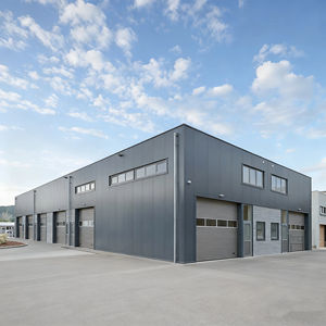 工厂直销现代预制钢结构仓库金属车间建筑定制设计，安装快速且成本低廉 - Product Image 1