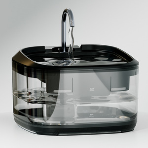 Fontaine à eau automatique PetSafe, filtre de grande capacité de 500 ml pour chats et chiens, modèle à brancher noir - Product Image 4