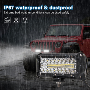 12V 24V Super Bright 7inch 138W Spot <strong>Light</strong> <strong>LED</strong> <strong>Light</strong> <strong>Bar</strong> <strong>LED</strong> Work <strong>Light</strong> <strong>Bar</strong> for Tractor Offroad Boat Car Truck - Product Image 3