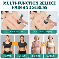 Masseur anticellulite portatif électrique intelligent à ventouses, appareil amincissant pour le remodelage corporel, pour l'abdomen, les bras, les jambes et le dos