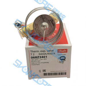 วาล์วควบคุมการขยายตัวแบบเทอร์โมสแตติกของ Danfoss รุ่น <span class=keywords><strong>TS2</strong></span> ซีรีส์ B  068Z3401 068Z3410 068Z3414 <span class=keywords><strong>TS2</strong></span> 068Z3416 068Z3420 -60 องศา R04A/R507 - Product Image 5