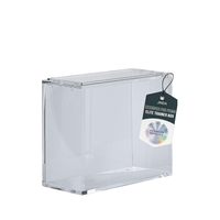 Achat en gros de protège-cartes magnétique transparent UV en acrylique pour la série de boosters Pokémon Evolutions, rangement, présentation, bricolage facile