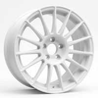 Nouvelles jantes en alliage forgé de 17 à 19 pouces, aluminium 6061-T6, style rallye, multi-branches, jantes blanches, ajustement universel Mitsubishi JWL