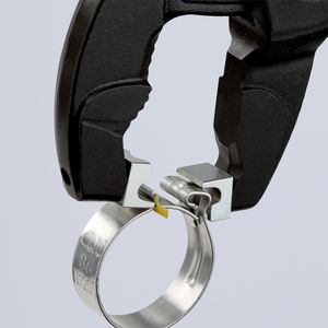 Pince à colliers de serrage KNIPEX 85 51 250 C pour colliers de serrage à clipser avec revêtement en plastique gris atramentisé antidérapant - Product Image 4