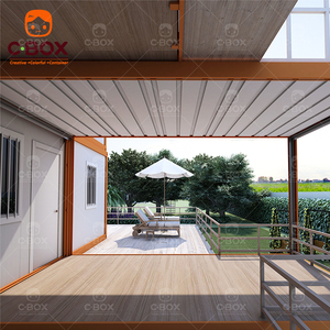 Cbox Portable 20ft 40ft Prefab Steel Office Container House for Bedroom Bathroom Apartment Hotel School Home Construction - Product Image 4