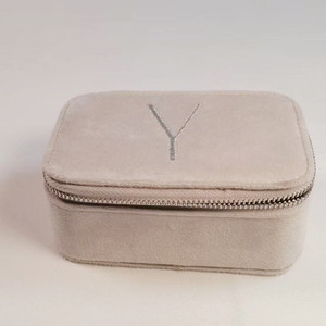 Bolsa de Tela con Logotipo Personalizado, Estuche de Maquillaje de Lujo, Bolsa de Cosméticos de Viaje con Cierre, Caja de Empaque - Product Image 4
