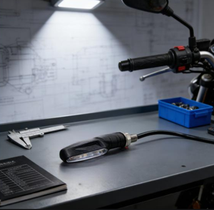 Accessoires de modification de moto, clignotant à LED à effet d'eau courante, 12V, matériau ABS, véhicule électrique, course de chevaux - Product Image 4