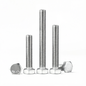 Tige d'ancrage ASTM F1554 Grade 36 55 105, boulon structurel galvanisé avec écrou et rondelle F436 - Product Image 2