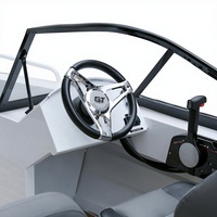 Nouveau volant marin en fibre de verre et nylon GT 34 cm pour bateau rapide/bateau d'assaut/bateau de pêche, pièces de moteur marin