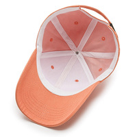 Gorra de Béisbol Ajustable de 6 Paneles Personalizable para Hombre, Gorra Deportiva de Algodón con Cierre a Presión para Mujer