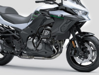 Nouvelles barres de protection de moteur de moto XXUN - Protection de cadre en acier de haute qualité, pare-chocs noir Kawasaki Versys 1000 (2019-2023)