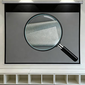 Écran de projection <span class=keywords><strong>acoustique</strong></span> en métal CAAVITS 72 100 120 pouces, cadre fixe léger, tissu ALR haute luminosité - Product Image 3