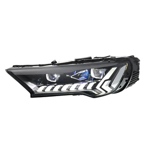Pour Q7 20-23, Kit de modification d'ensemble de phares 12V, avec feux de jour LED matriciels haut de gamme et clignotants séquentiels à lentille, finition haut de gamme - Product Image 3