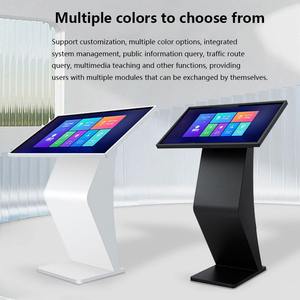 55-Inch Self-Service Kiosk dokunmatik ekran Wifi 4G interaktif CMS sistemi için alışveriş merkezi metro reklam dijital SDK perakendeci - Product Image 5