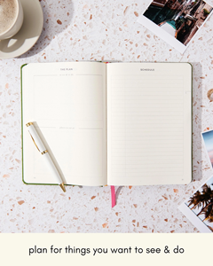 ของขวัญที่เป็นของที่ระลึกสำหรับนักเดินทางสมุดวางแผนวันหยุด & ไดอารี่สมุดแพลนเนอร์สมุดโน้ตปกแข็งสมุดบันทึกการเดินทางพร้อมการแจ้ง - Product Image 2