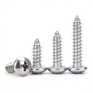 Tornillo Autorroscante DIN 7981 de Cabeza Redonda con Ranura Cruzada, Tipo AB, Rosca A2 A4, Acero Inoxidable 304, M2-M8, Sistema Métrico ANSI/DIN - Product Image 4