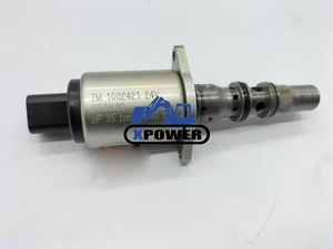 Vanne solénoïde de coupure de carburant XPower noire pour camion excavateur 24V 7167-6200 320D 3CX 4CX 3054 1000 Moteur Pompe Guangdong Garantie 6 mois - Product Image 5