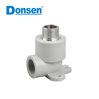 Coude PPR 90° ° Raccord fileté en plastique avec insert en acier inoxydable