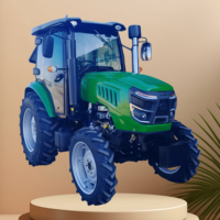 Traktor Pertanian 100hp 4WD dengan Kabin, Dijual