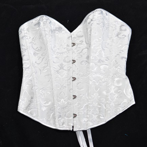 Corset Renaissance Overbust pour femme, respirant, à lacets, en Spandex, sous-vêtement de costume avec maintien ferme - Product Image 4