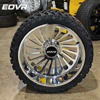 Jantes forgées EVOR Deep Chrome pour camion 22X12 24X14 24X12 26X12 28X16 pour GMC Sierra 1500 2500 3500 6x5.5 8x6.5 8x170 8x180