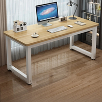 Bureau d'ordinateur de haute qualité, bureau d'étude pour étudiants et usage domestique, table minimaliste pour studio, table simple à utiliser