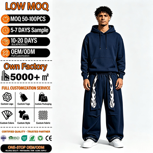 Pantalon de survêtement décontracté personnalisable pour homme, imprimé flamme, taille élastique, cordon de serrage, poches latérales, respirant, idéal pour l'automne - Product Image 2