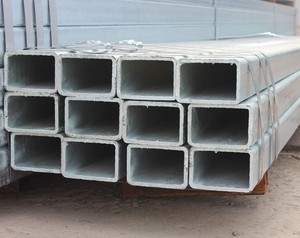 Tubi rettangolari e quadrati zincati a caldo per scaffali di stoccaggio e unità di visualizzazione - Product Image 2